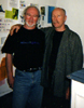 Bob with Mr. Kenneth Van Sickle in New York, 1999.